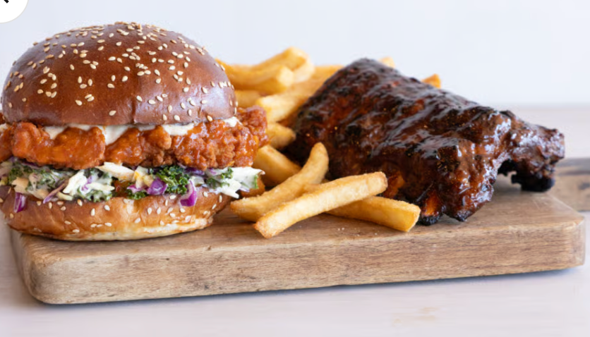 限量版 熱楓雞肉漢堡套餐 Hot Maple Chicken Burger Combo