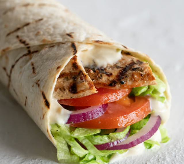 Lemon & Herb Chicken Wrap 檸檬香草雞肉捲