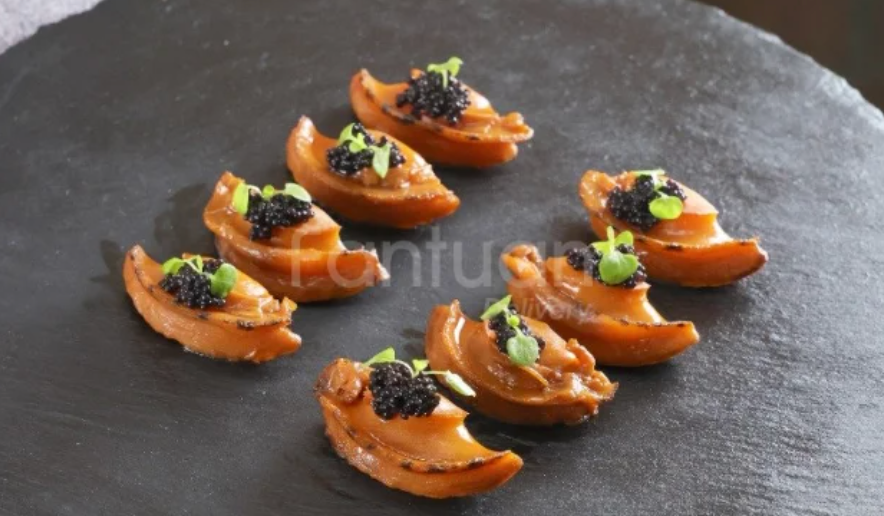 魚子醬低溫慢煮日本極品鮑魚