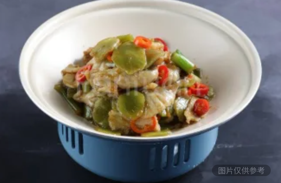 蒜香脆魚炒自製萵筍乾