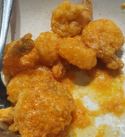 Salted Egg Yolk Prawns 鹹蛋黃炒蝦球