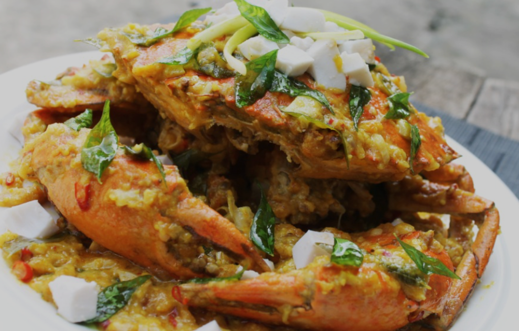 HongKong Saled Egg Crab 港式鹹蛋黃炒蟹