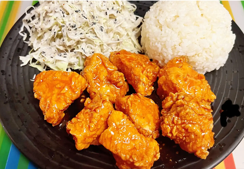 無骨韓式辣醬雞肉飯