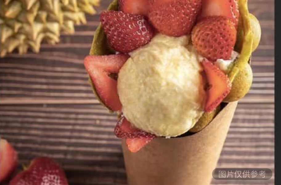 榴槤球草莓雞蛋仔