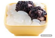 海底椰白雪黑糯米