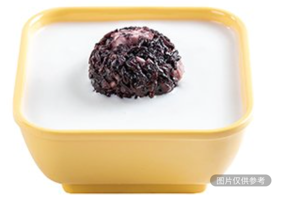 杏仁露黑糯米