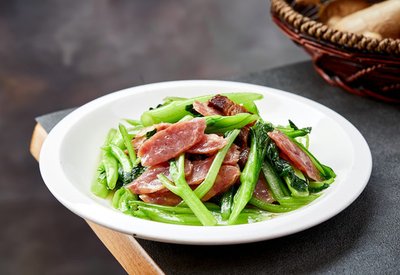 臘味炒芥蘭