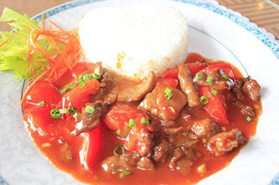 番茄牛肉燴飯