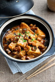 鹹魚雞粒豆腐煲