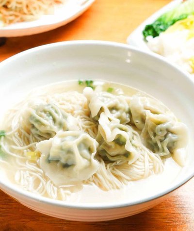 水餃面（白菜豬肉/玉米豬肉/韭菜豬肉/芥菜豬肉）