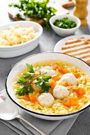 清湯蘿蔔魚蛋湯麵