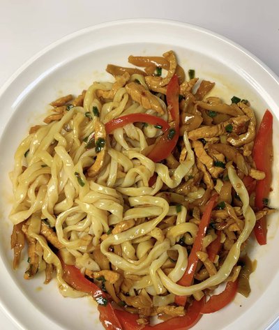 榨菜肉絲乾拌麵