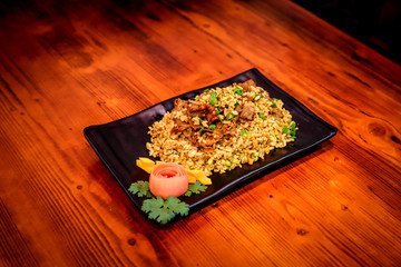 日式頂級安斯鐵板肥牛炒飯