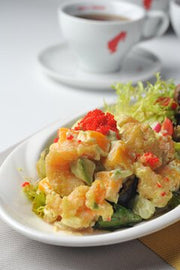 鐵板蒜蓉牛油蝦球