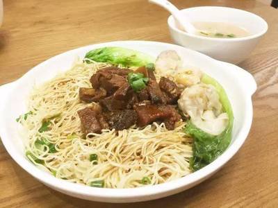牛什雲吞撈麵