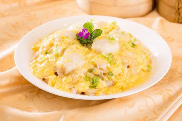 滑蛋蝦炒河粉/面