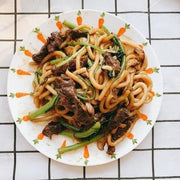 黑椒牛肉炒烏冬