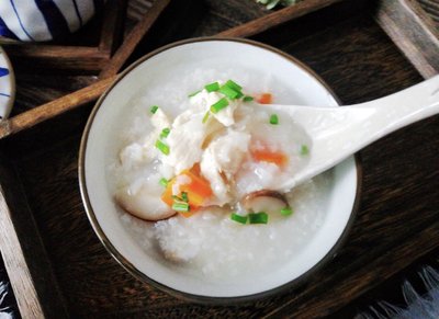 瑤柱滑雞粥（有骨）