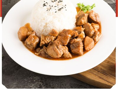 醇香排骨+炒飯+滷蛋