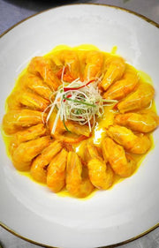 咖喱大蝦或海鮮