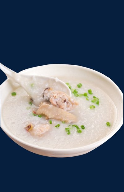 生滾鹹雞粥（有骨）