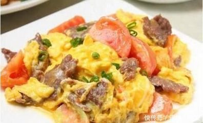滑蛋炒牛肉