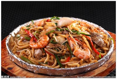 海鮮烏冬（炒烏冬）