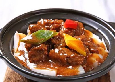 啫啫腩汁腸粉煲