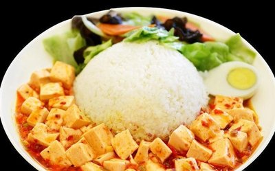 麻婆豆腐飯