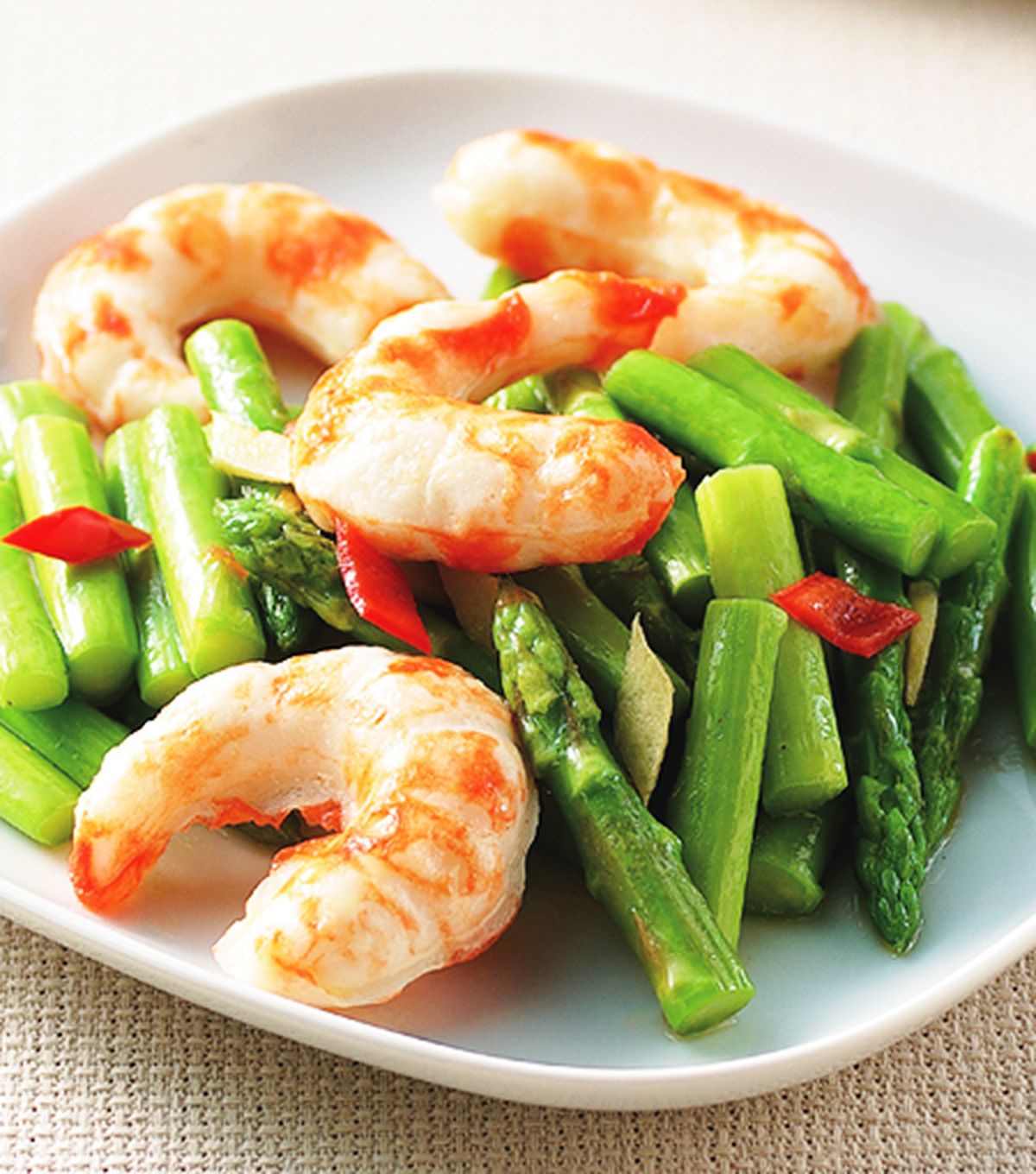 素蘆筍蝦仁