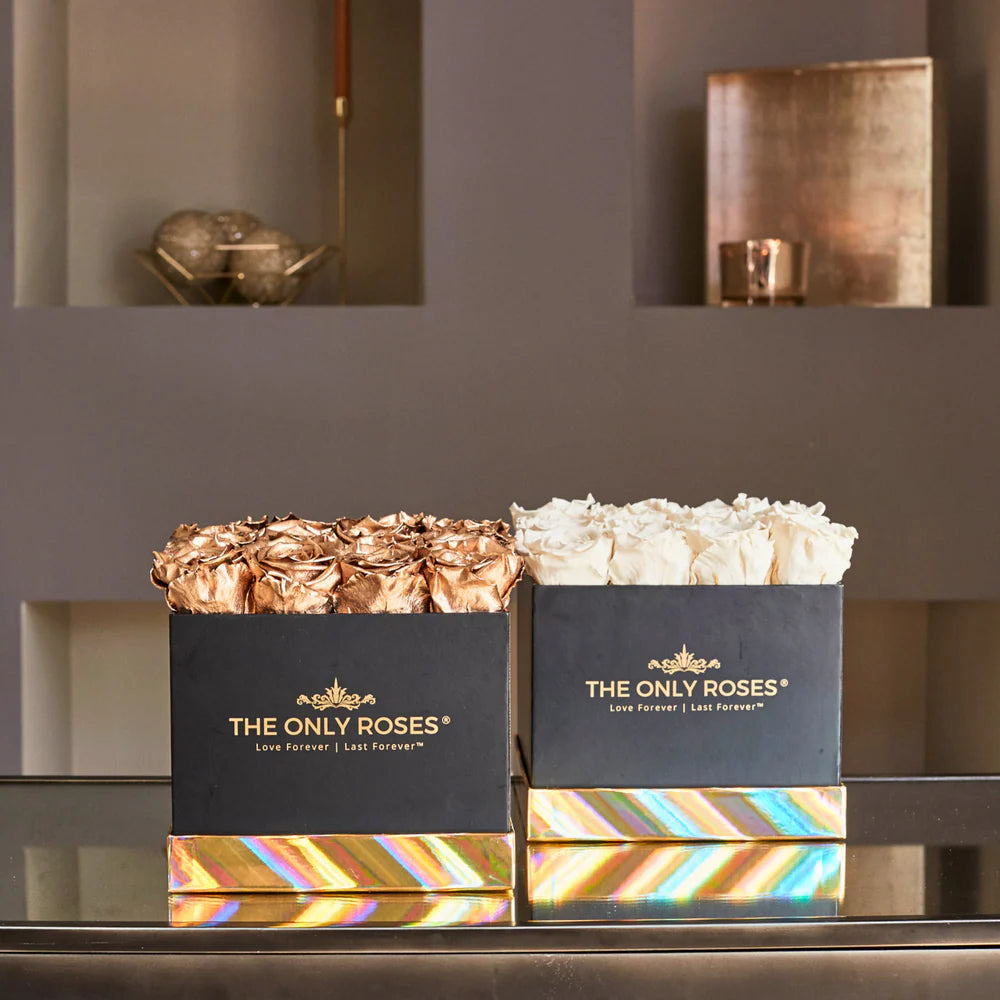 黑色經典中型圓帽盒