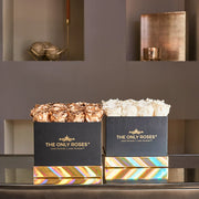 黑色經典中型圓帽盒