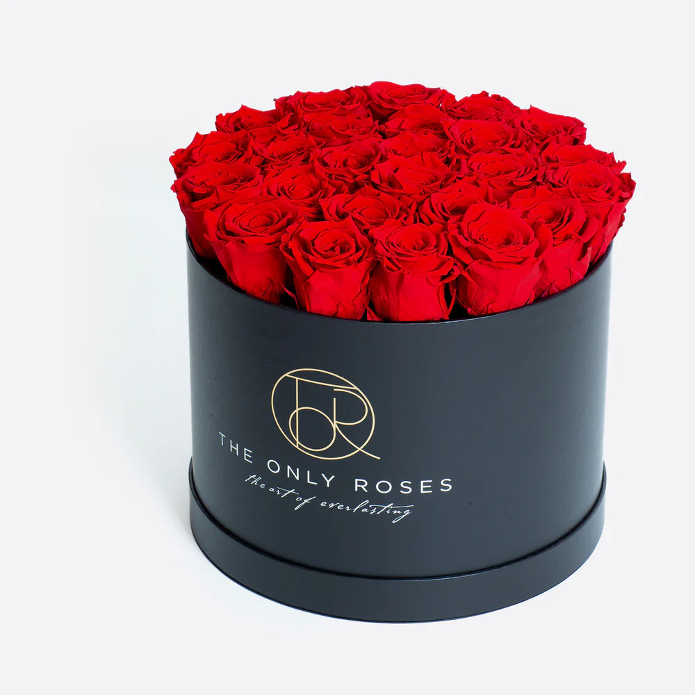 黑色經典大圓帽盒