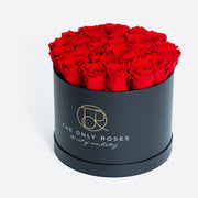 黑色經典大圓帽盒