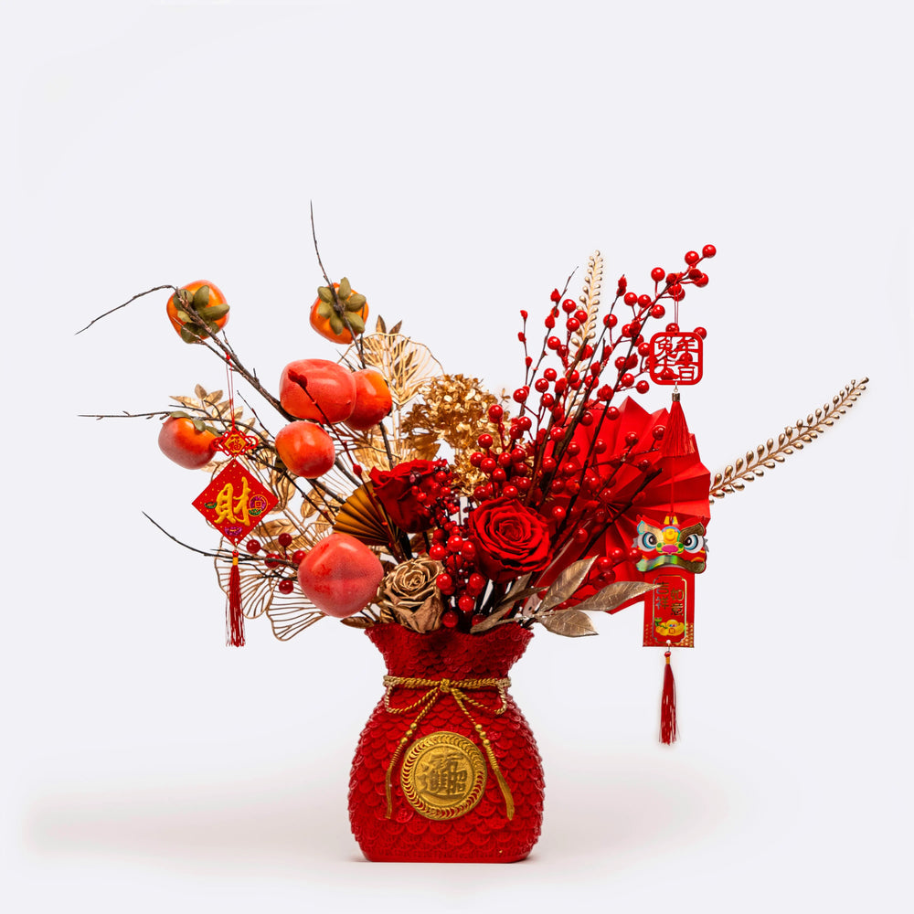 鴻運當頭紅包｜農曆新年佈置