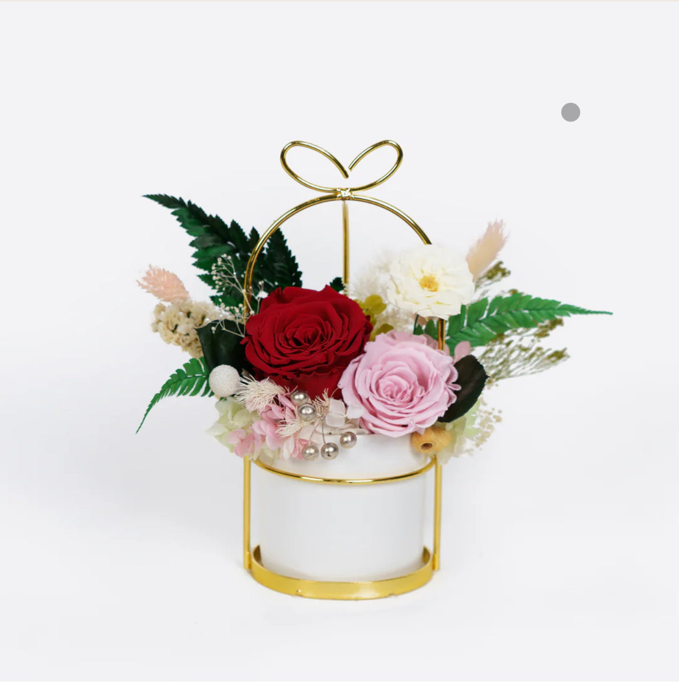 LUNA 陶瓷花瓶 紅色