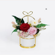 LUNA 陶瓷花瓶 紅色