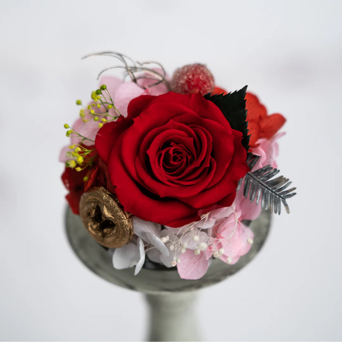 車出風口裝飾 - 紅玫瑰