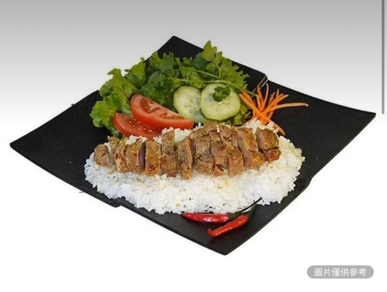 蒜香黃油香茅烤雞腿飯