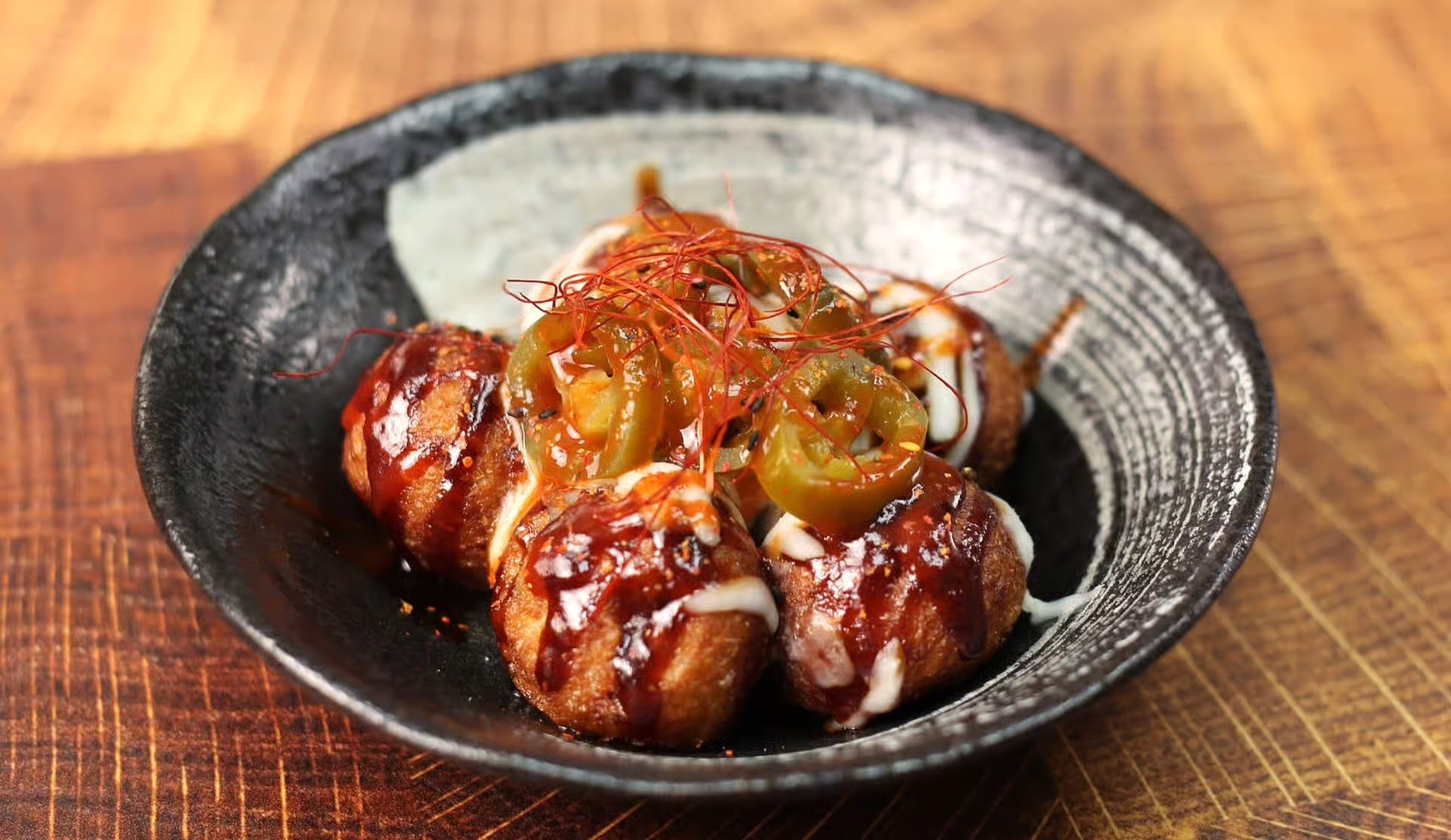 辣味起司章魚燒