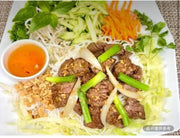 蒜香炒牛裡脊檬粉