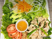 蒜香炒雞肉沙拉（白肉）