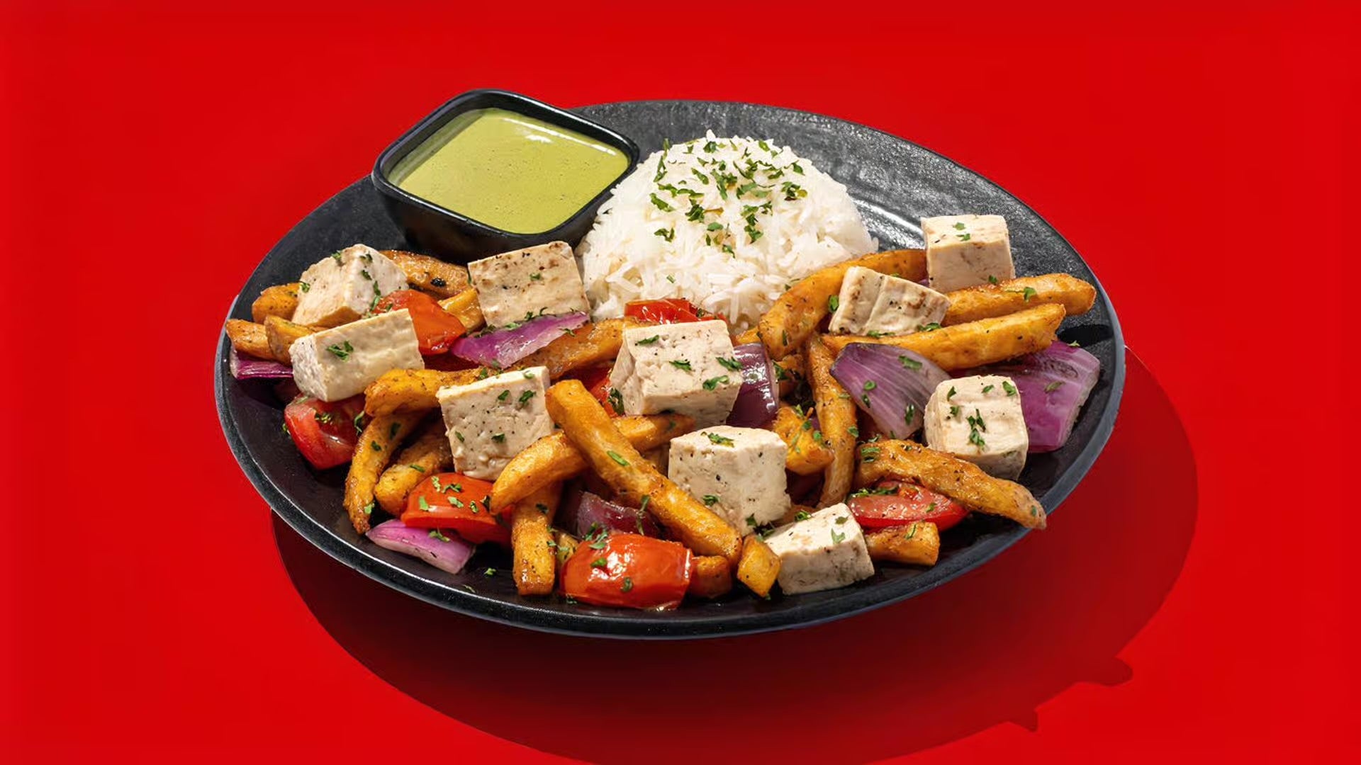 素食豆腐 Lomo Saltado