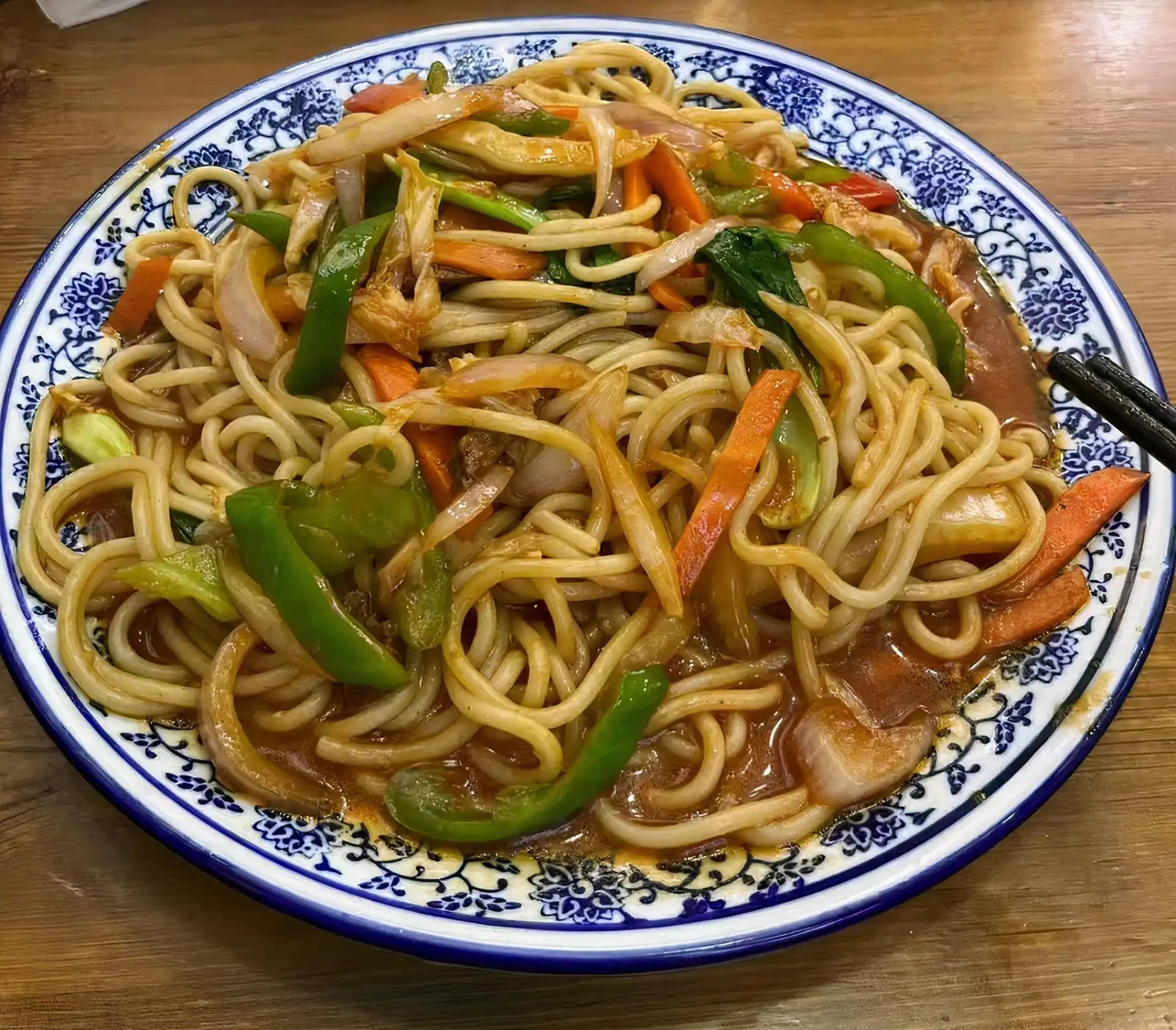 素什锦炒拉条子