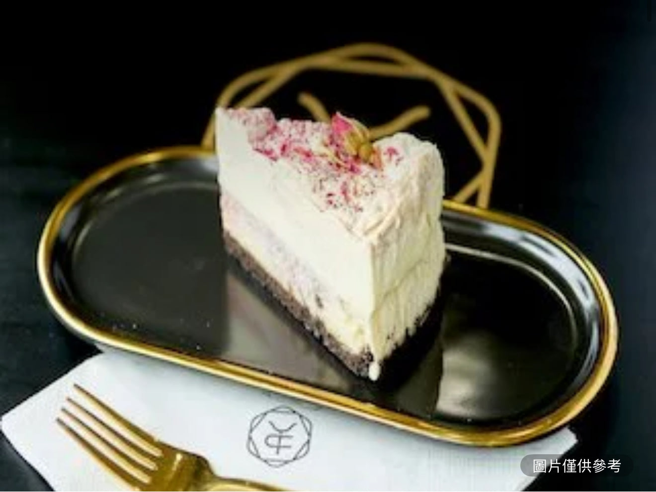 玫瑰雙層芝士蛋糕（切片）