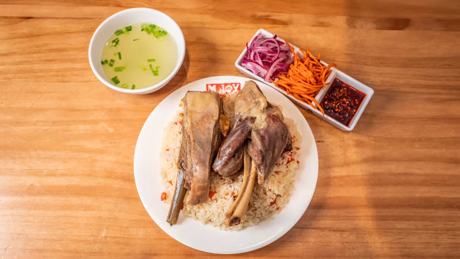 新西兰腿排饭（一人份）