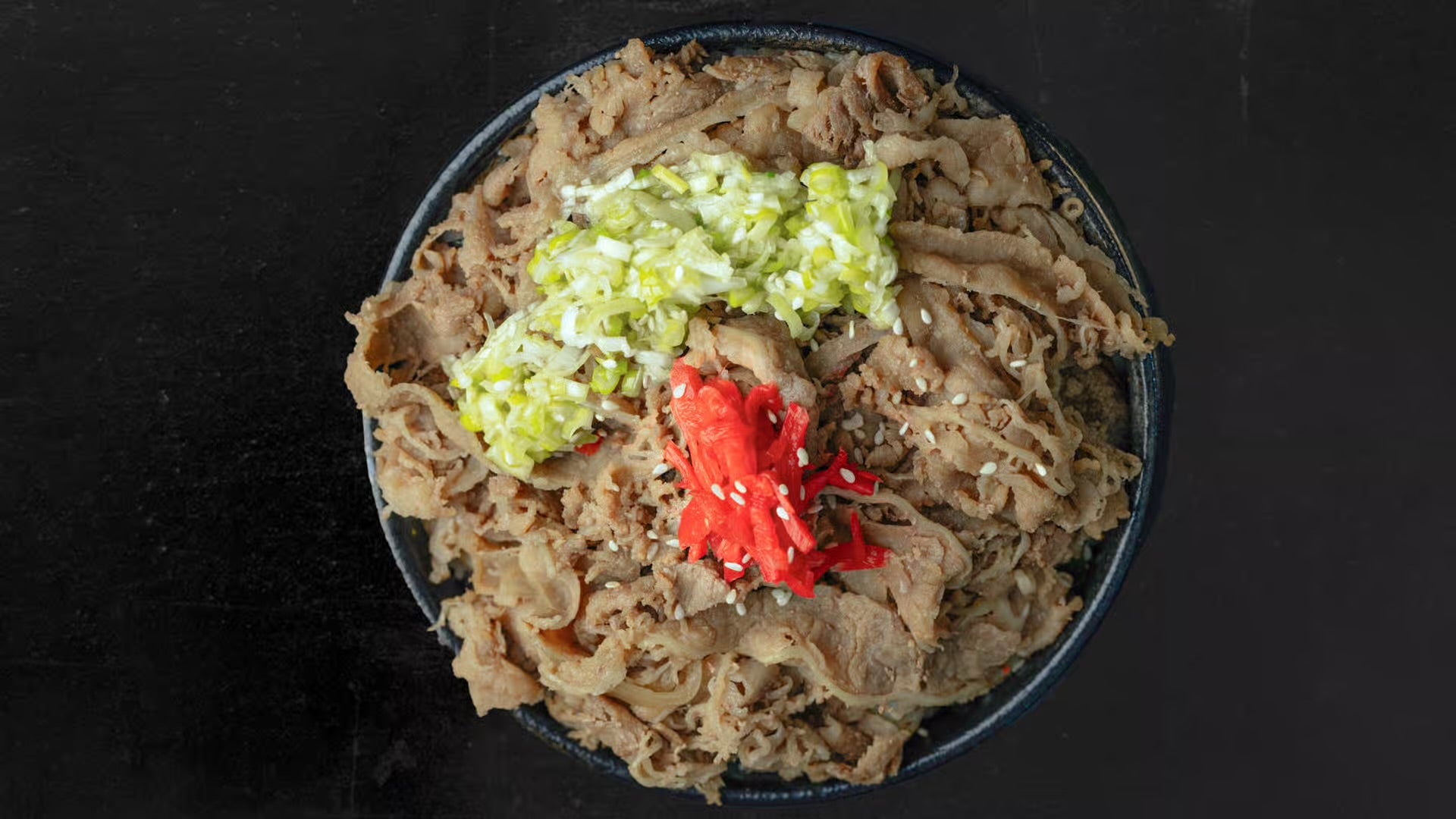 日式蔥鹽牛肉飯