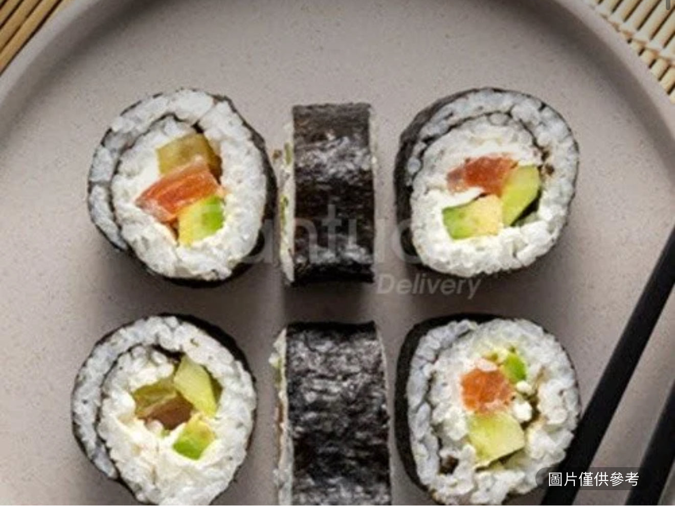 三文魚牛油果卷（5）