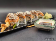 培根三文魚天婦羅卷