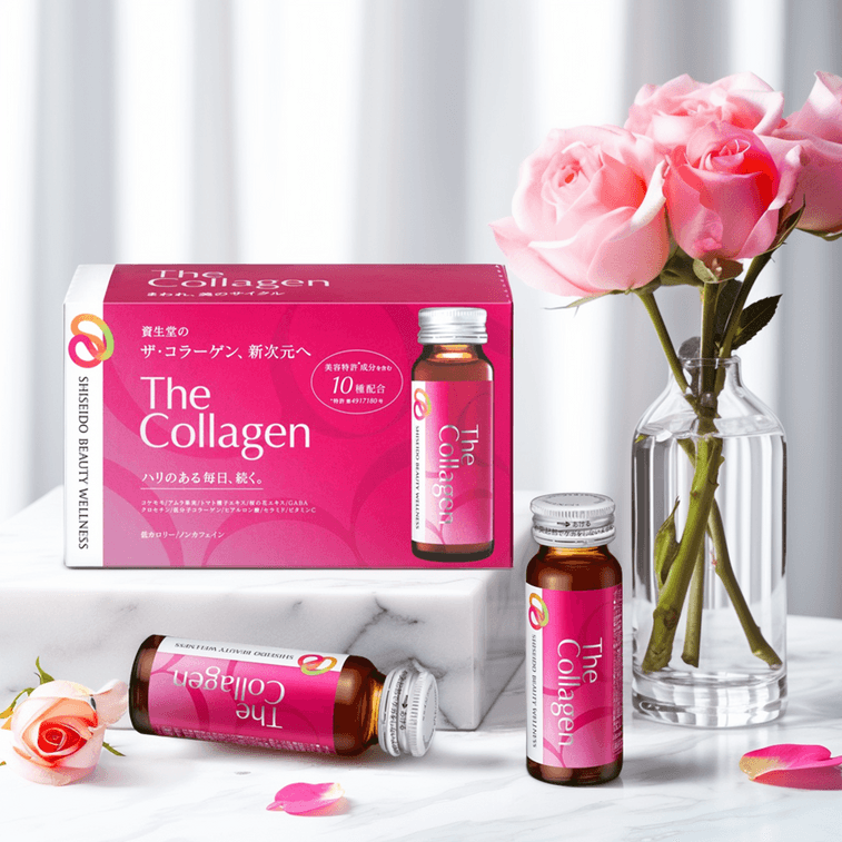 日本SHISEIDO資生堂 1000mg膠原蛋白口服液 美容保養飲品 雙重美肌 50ml*10瓶入